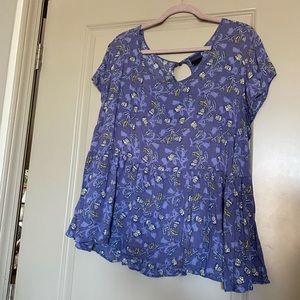 Torrid Outlander Collection Thistle Top